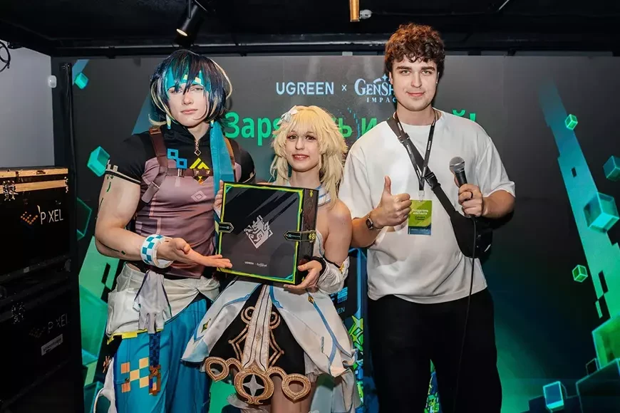 Утренняя зарядка UGREEN для поклонников Genshin Impact