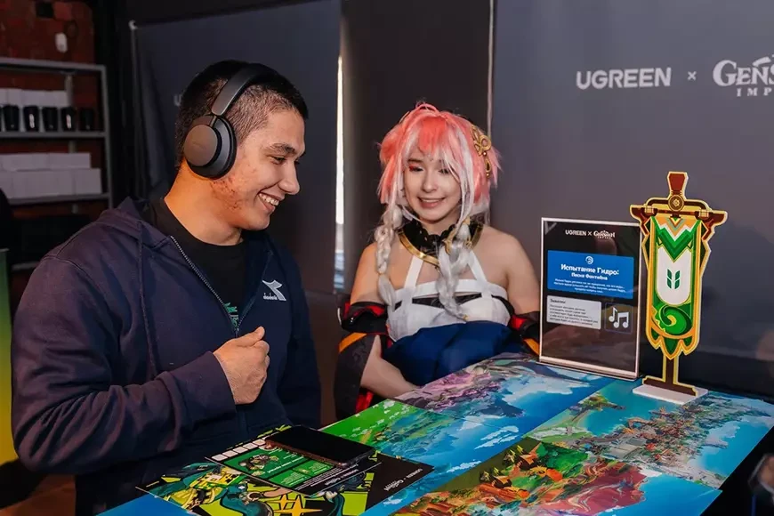 Утренняя зарядка UGREEN для поклонников Genshin Impact