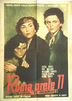 Рим, 11 часов (1952)