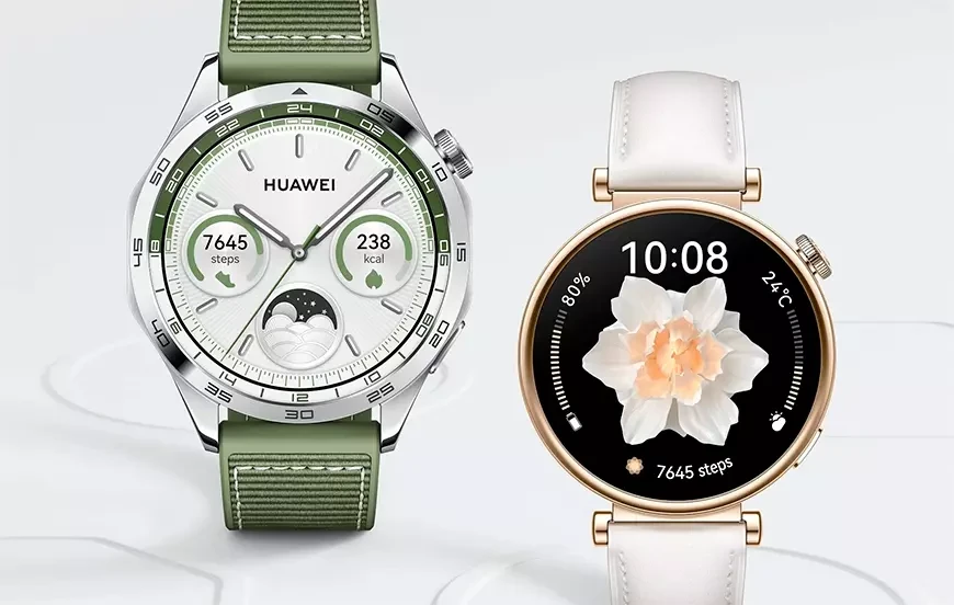   Умные часы HUAWEI WATCH GT 4 и HUAWEI WATCH Ultimate Gold Edition