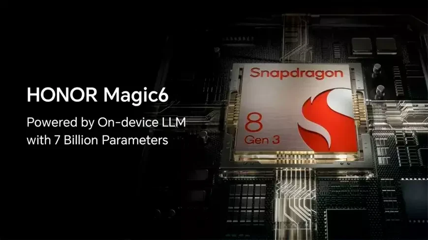 Смартфон HONOR Magic6 с модулем LLM на базе чипсета Snapdragon 8 Gen 3