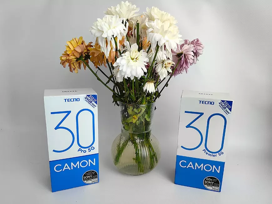 Смартфоны TECNO CAMON 30 Premier 5G и TECNO CAMON 30 Pro 5G