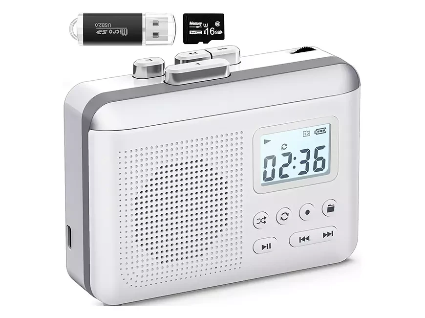 10. Gracioso Portable Cassette Player