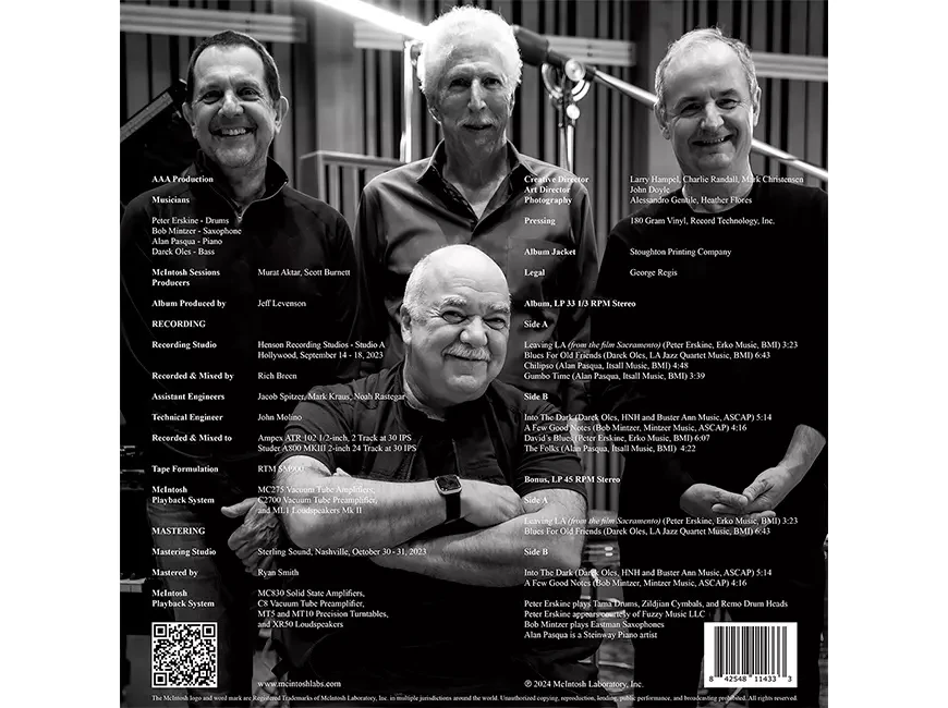 Альбом SESSIONS Volume 1: The Peter Erskine Quartet