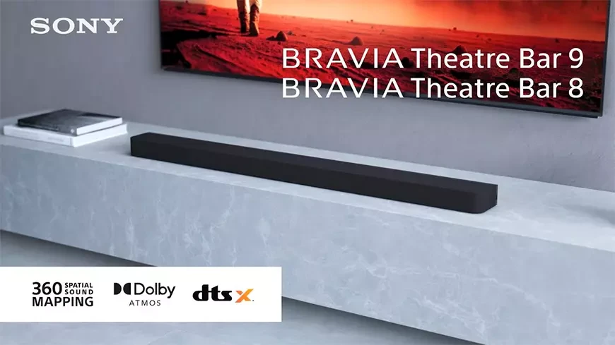   Саундбары Sony Bravia Theatre Bar 9 и Bravia Theatre Bar 8