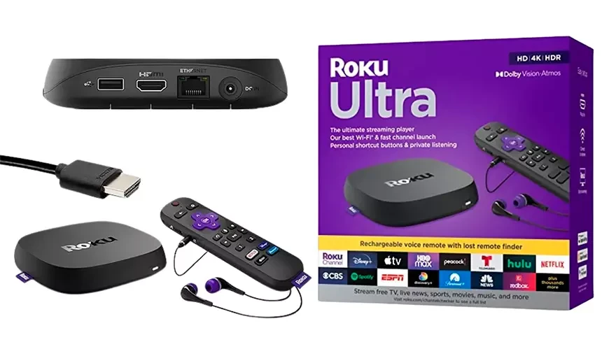 Новый мультимедийный плеер Roku Ultra 2024: HDMI 2.1 QMS, Wi-Fi 6 и AV1