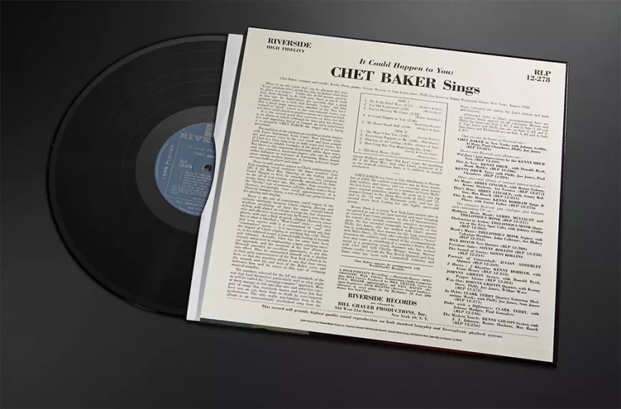 ERC переиздаёт альбом Чета Бейкера «Chet Baker Sings: It Could Happen to You» 1958 года