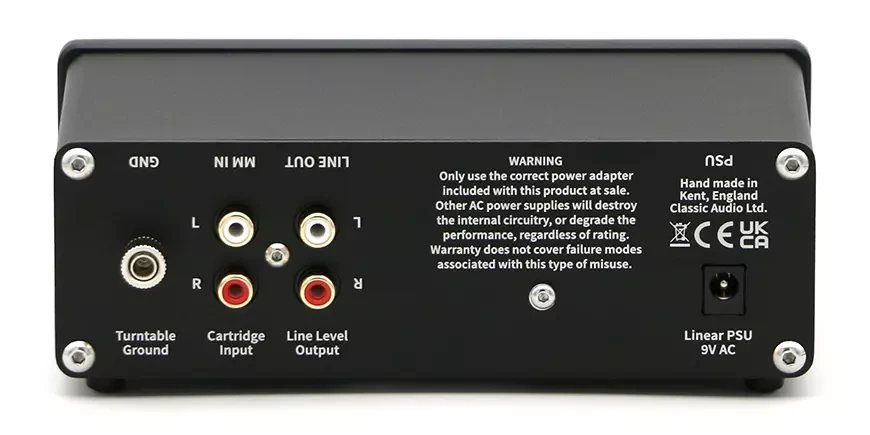 MM-фонокорректор Classic Audio SPARTAN 15 MKII