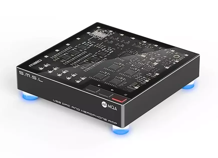SMSL M20 — компактный настольный ЦАП и усилитель для наушников