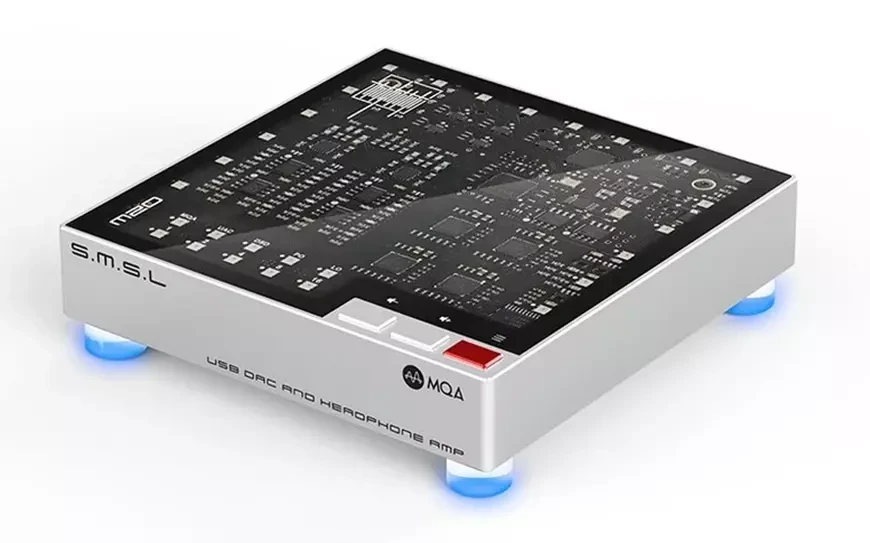 SMSL M20 — компактный настольный ЦАП и усилитель для наушников