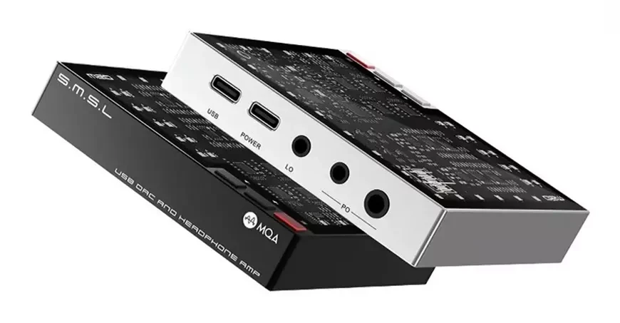 SMSL M20 — компактный настольный ЦАП и усилитель для наушников