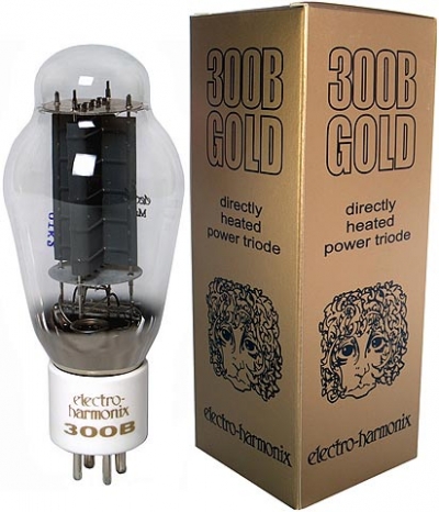 Радиолампа Electro-Harmonix 300B EH (gold) | Hi-Fi.ru