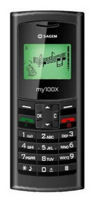 Мобильный телефон Sagem my100X 