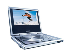 Портативный DVD-проигрыватель PHILIPS PET715