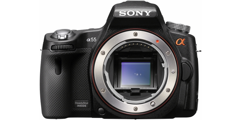 Цифровая зеркальная фотокамера Sony Alpha SLT-A55V (Body)