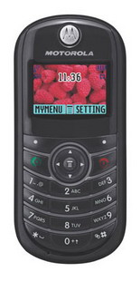 Мобильный телефон Motorola C139