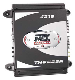 Автомобильный усилитель мощности MTX Thunder 421D