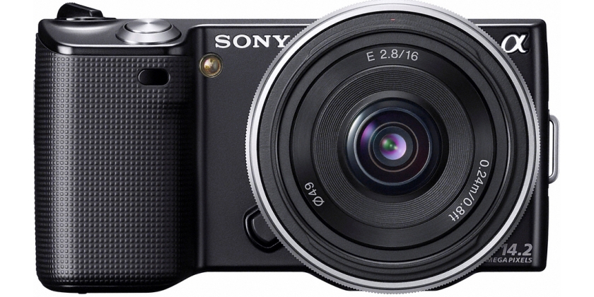 Цифровая фотокамера со сменной оптикой Sony Alpha NEX-5 (Kit)