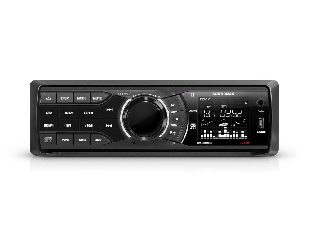 CD/MP3/WMA-ресивер SoundMAX SM-CDM1046