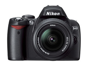 Цифровая зеркальная фотокамера Nikon D40 (Kit)