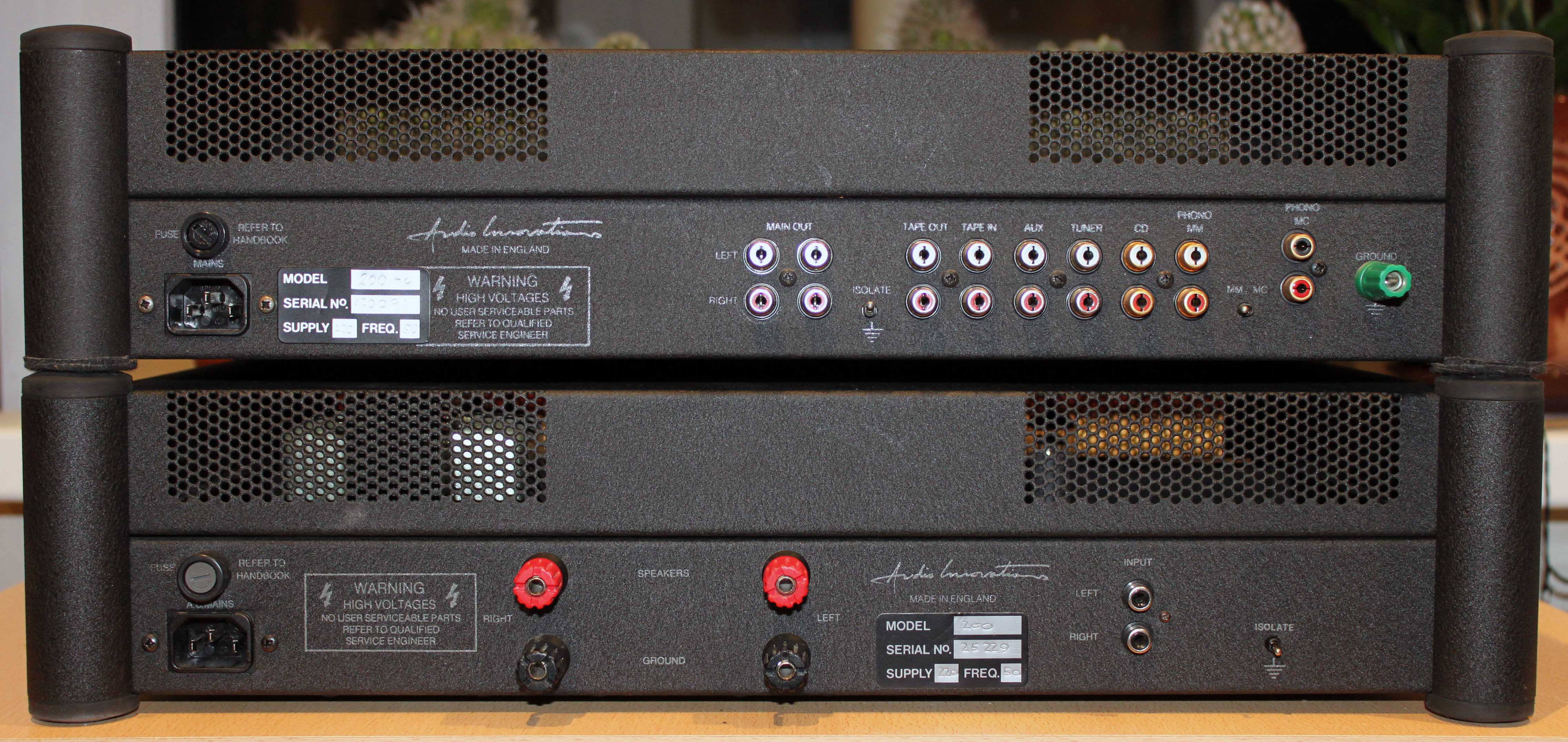 Series 200. Audio Innovations 300 MKII. Audio Innovations Series 200. Audio Innovations l2 pre-Amplifier. Audio Innovations Alto MK-L.