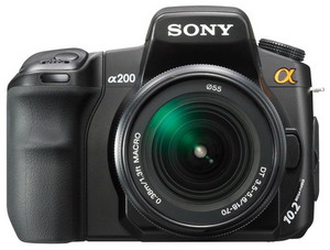 Цифровая зеркальная фотокамера Sony DSLR-A200 (Body)