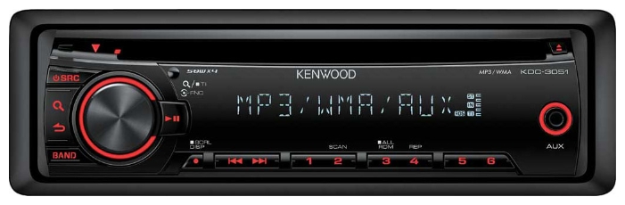 MP3/CD-ресивер Kenwood KDC-3051RY 