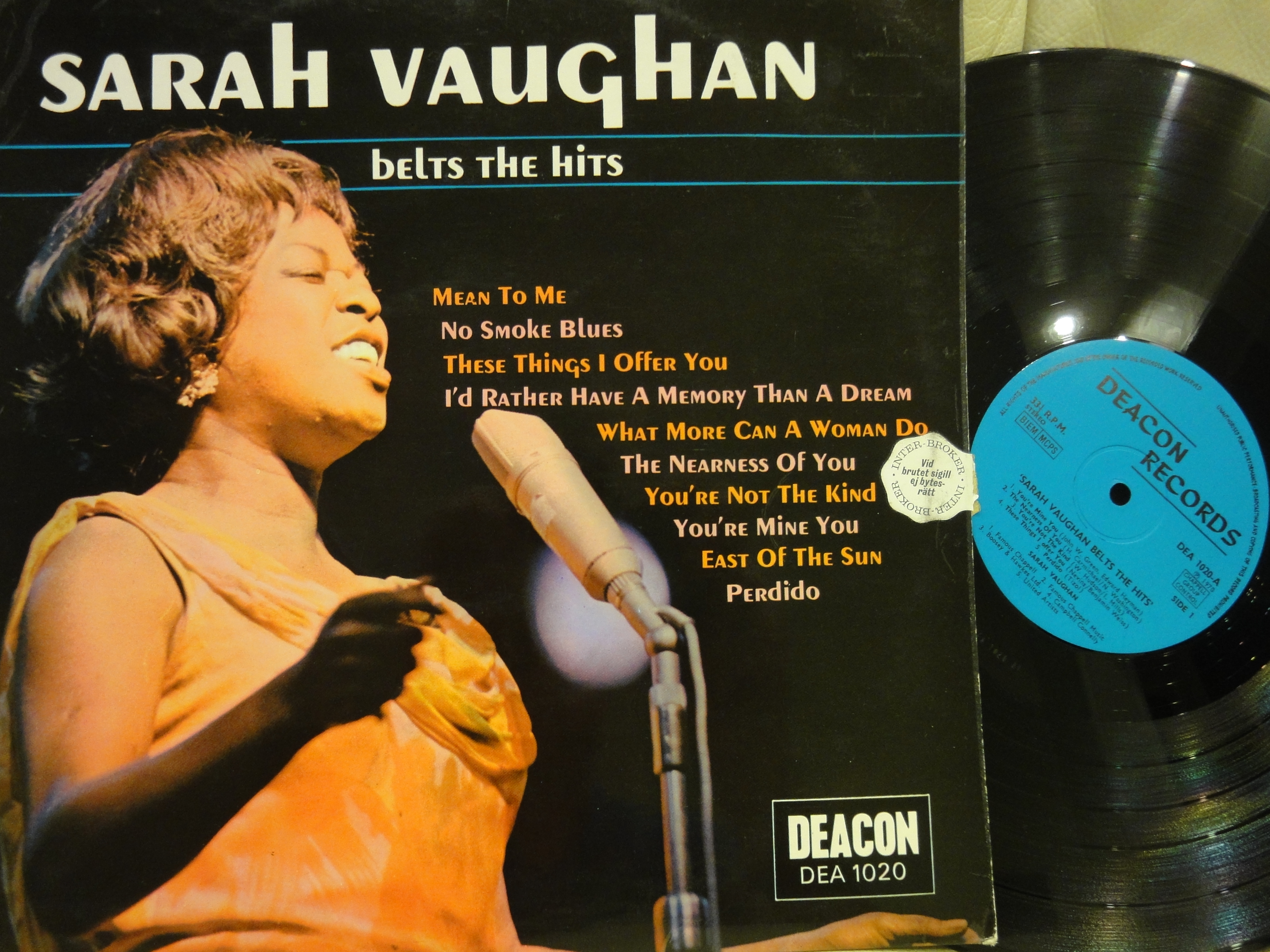 Sarah VAUGHAN: Duke Ellington – Song Book One. | Hi-Fi.ru