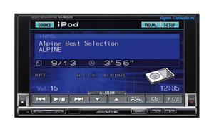 Автомобильный DVD-проигрыватель Alpine IVA-W202R
