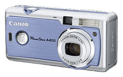 Цифровая фотокамера Canon PowerShot A400