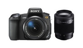 Цифровая зеркальная фотокамера Sony DSLR-A300X (DT 18-70 mm + 55-200 mm)