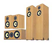 Комплект акустических систем Sven Audio HP-741T beech