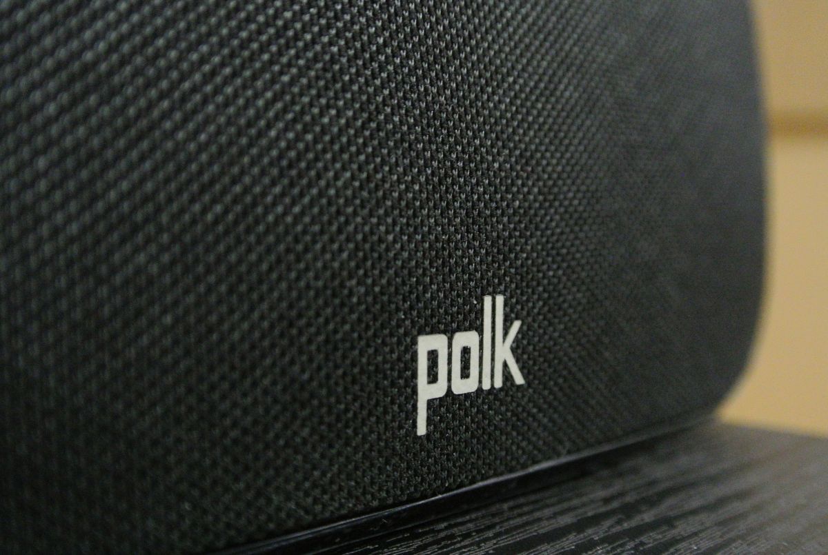 Max sr. Polk Audio sr01. Polk Audio logo.