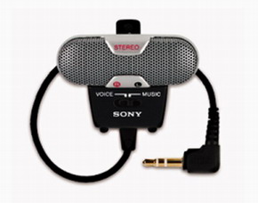 Одноточечный электродинамический стереомикрофон Sony ECM-719