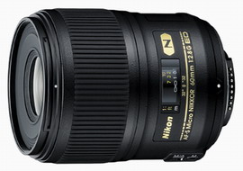 Объектив Nikon AF-S Micro-Nikkor 60mm f/2.8G ED