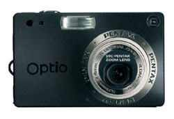 Цифровая фотокамера Pentax Optio S4 Deluxe Red