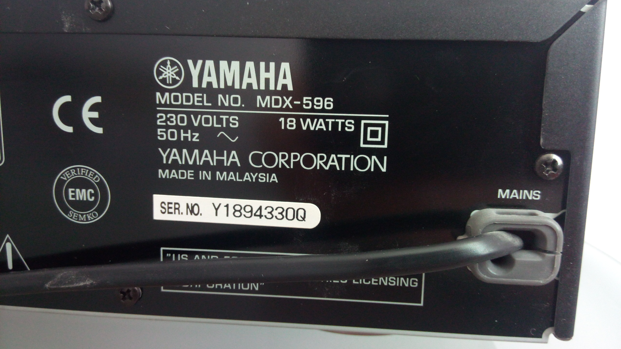 オーディオ機器 YAMAHA MDX-9 MDデッキ | cubeselection.com