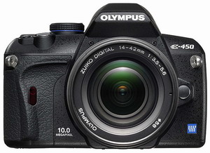 Цифровая зеркальная фотокамера Olympus E-450 (Kit)