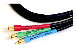 Кабель видео компонентный Analysis-Plus Component Oval One 3-wire 1 m