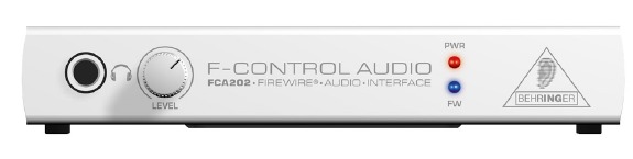 Как подключить behringer f control audio fca202