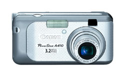 Цифровая фотокамера Canon PowerShot A410