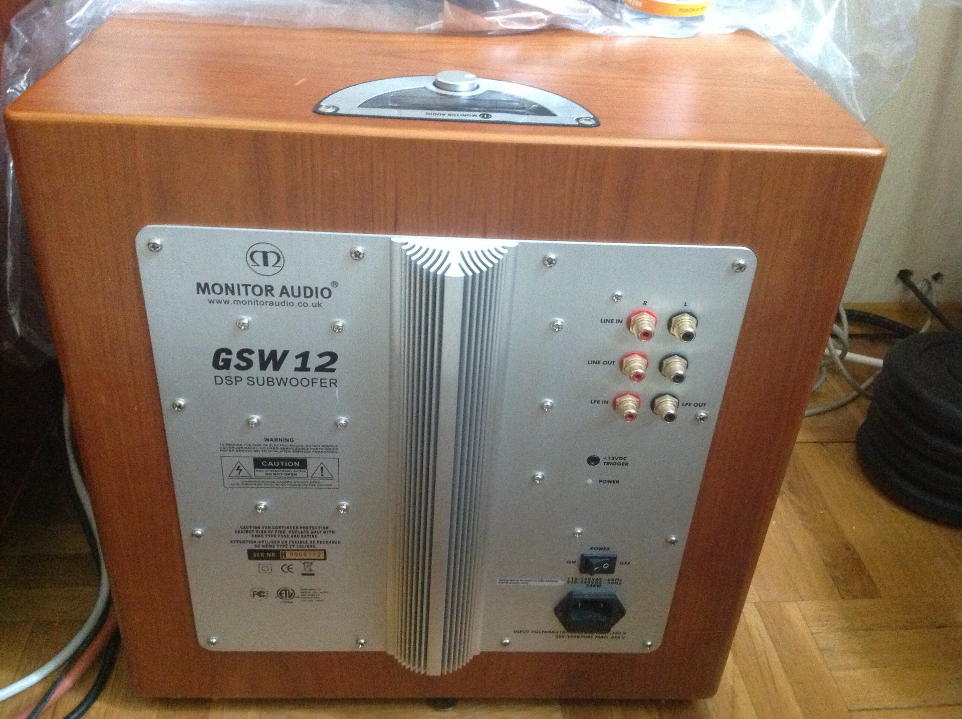 Monitor audio gsw12 схема