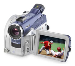 Цифровая видеокамера Sony DCR-DVD300E