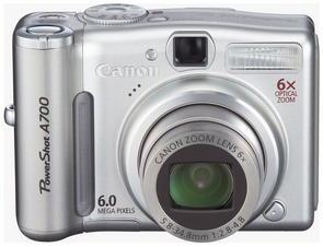 Цифровая фотокамера Canon PowerShot A700