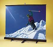 Проекционный экран Draper Luma 2 274x274, бисерный с черной каймой