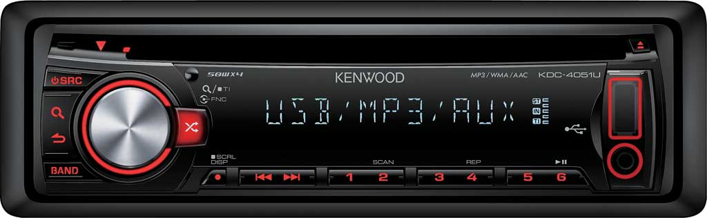 MP3/CD-ресивер Kenwood KDC-4051URY