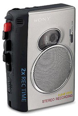 Кассетный диктофон Sony TCS-30D