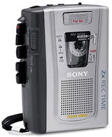 Кассетный диктофон Sony TCM-40DV
