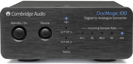  Миниатюрный цифро-аналоговый преобразователь Cambridge Audio DacMagic 100