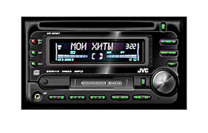 2 DIN автомагнитола JVC KW-XC407EE